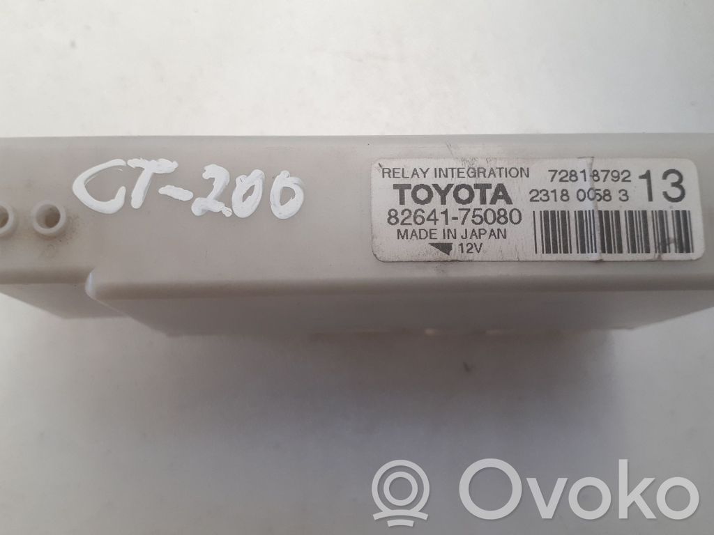 Lexus CT 200H Module de fusibles 