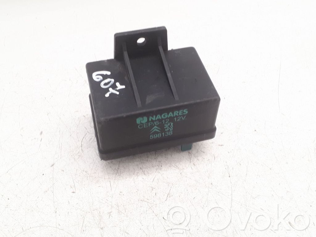 Peugeot 607 Glow plug pre-heat relay 
