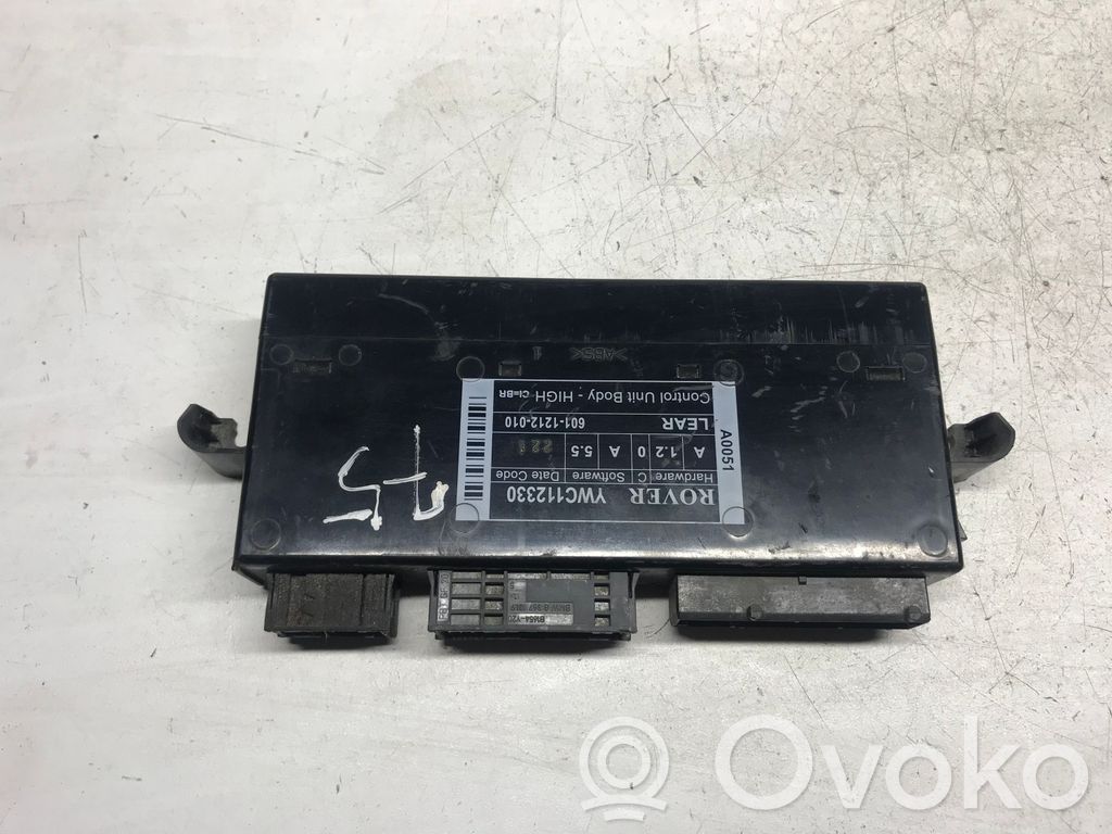 Rover 75 Other control units/modules 