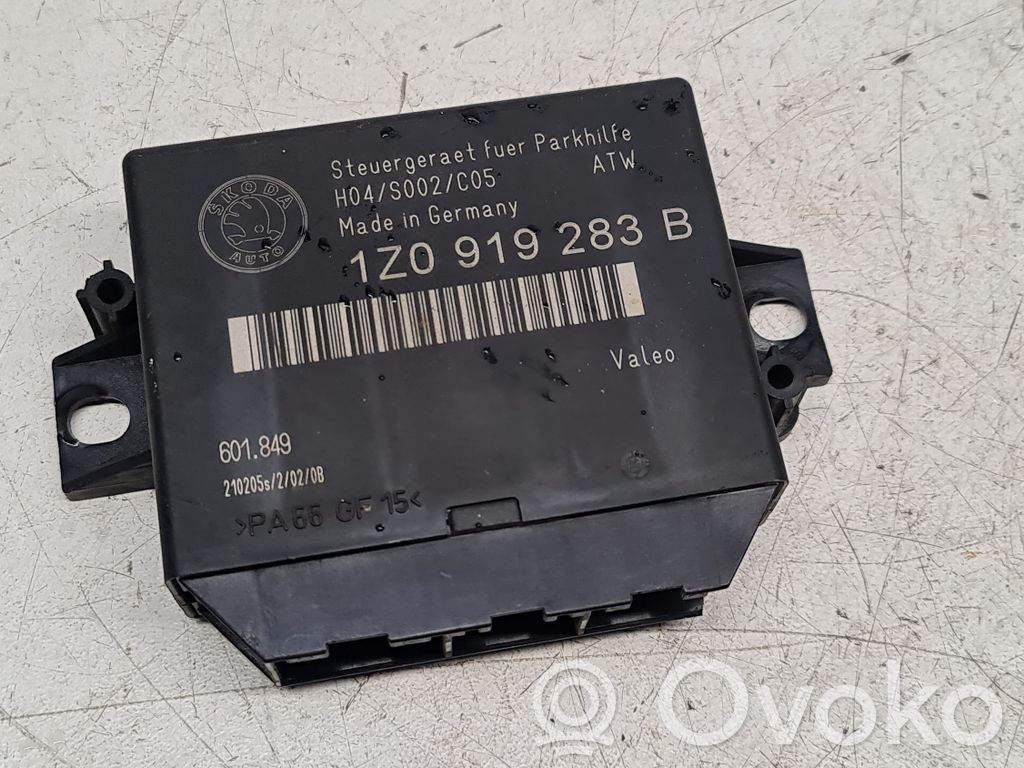 Skoda Octavia Mk2 (1Z) Parking PDC control unit/module 