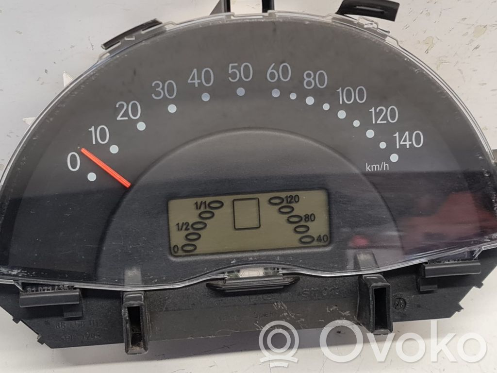 Smart ForTwo I Speedometer (instrument cluster) 
