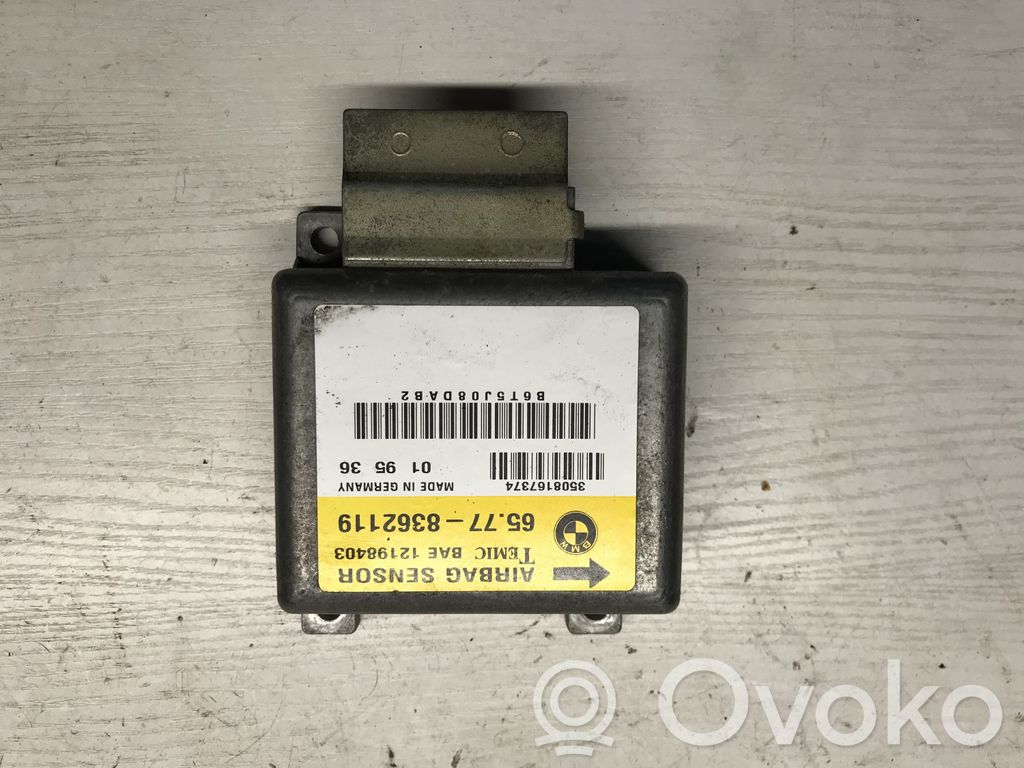 Airbag control unit/module   65778362119,12198403,65778362119