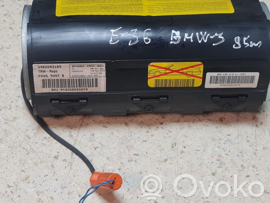 BMW 3 E36 Passenger airbag 