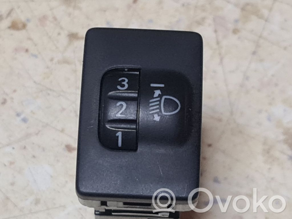Lexus CT 200H Headlight level height control switch 