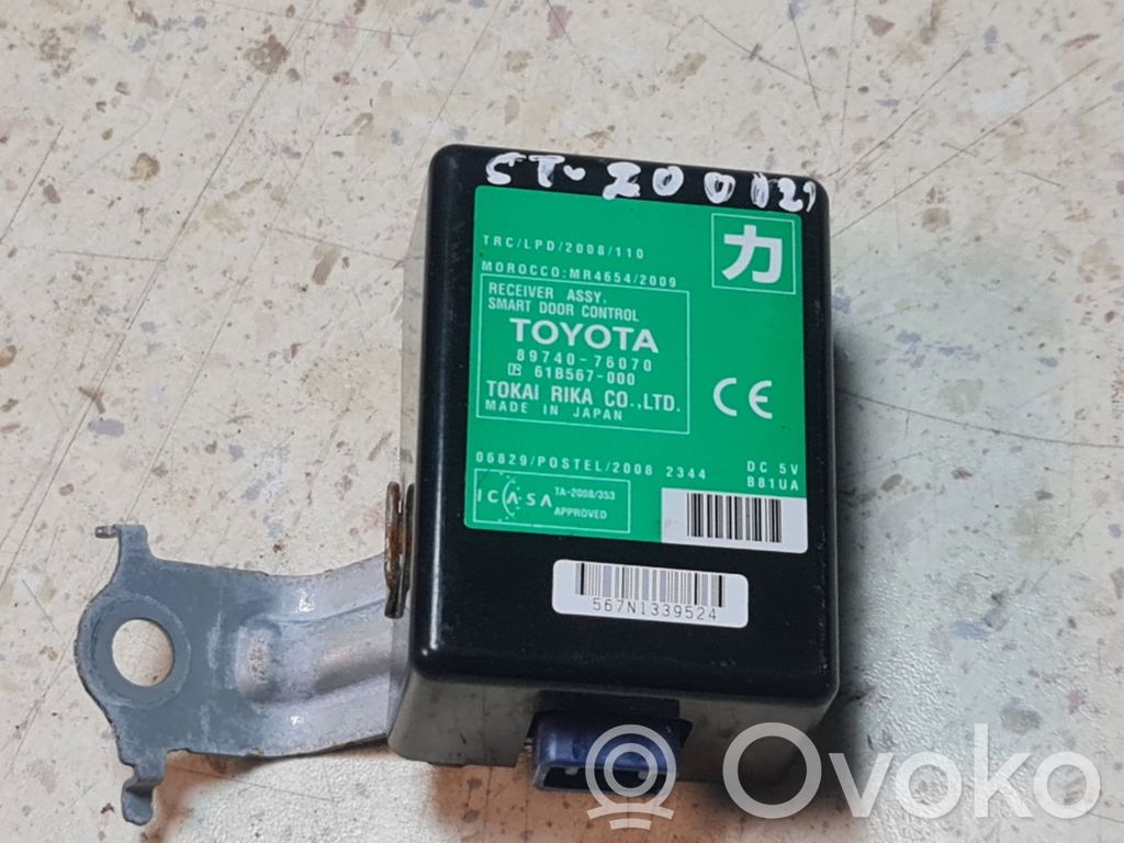 Lexus CT 200H Otras unidades de control/módulos 