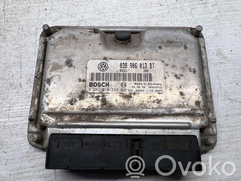 Engine control unit/module   038906012BT,0281010229