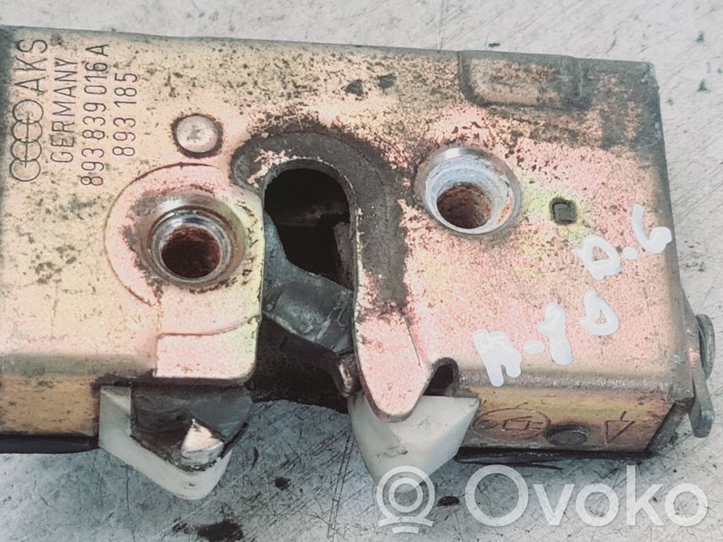 Audi 80 90 B3 Aizmugurē slēdzene 