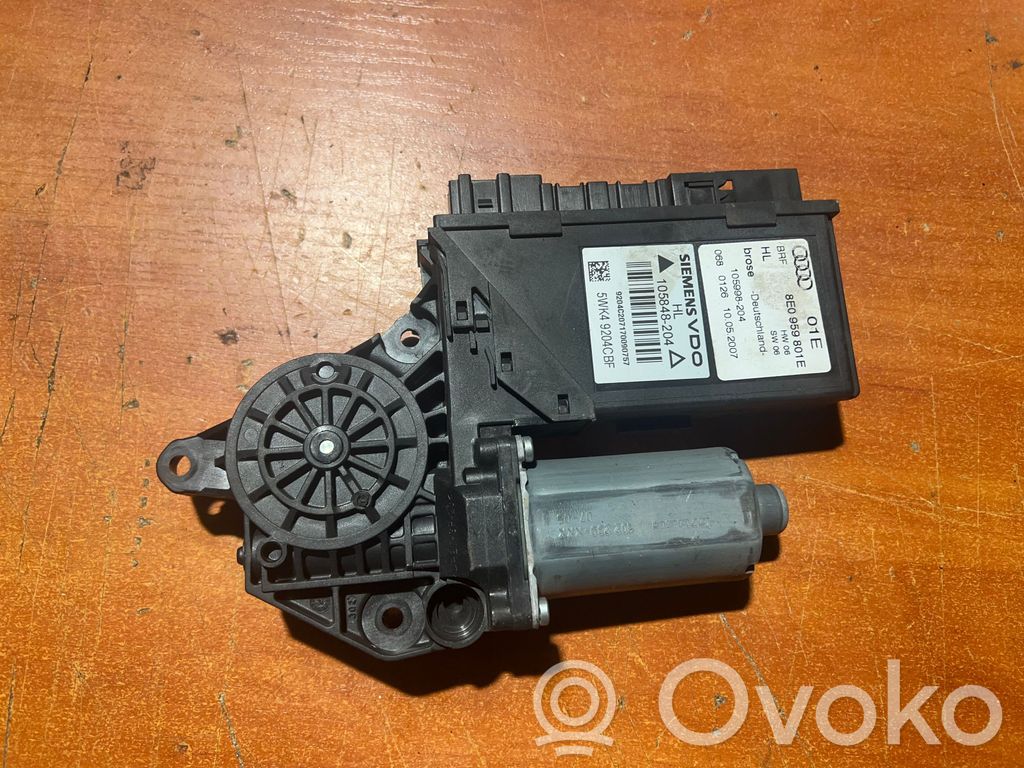 Audi A4 S4 B7 8E 8H Takaoven ikkunan nostomoottori 