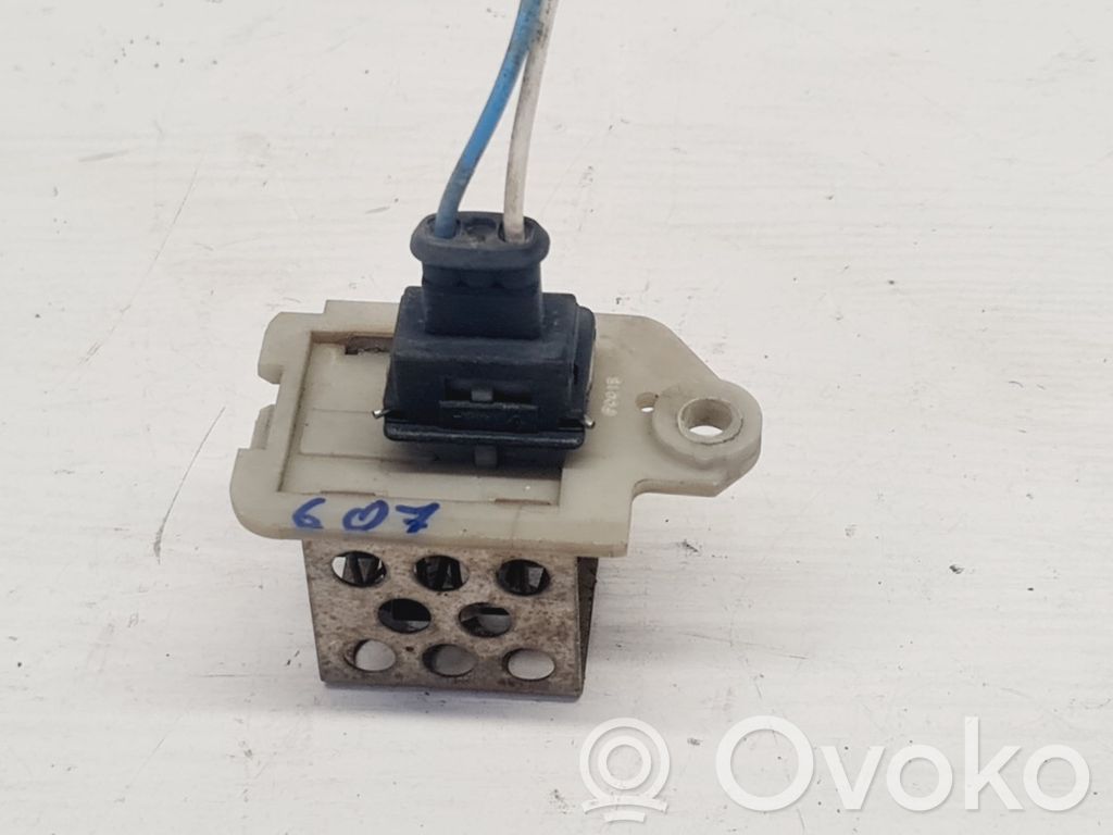 Peugeot 607 Coolant fan relay 