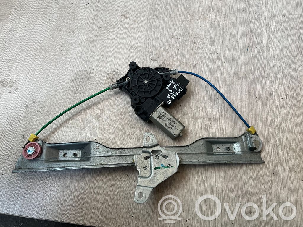 Opel Corsa D Elektryczny podnośnik szyby drzwi przednich 