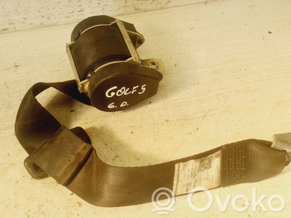 Volkswagen Golf V Pas bezpieczeństwa fotela tylnego 