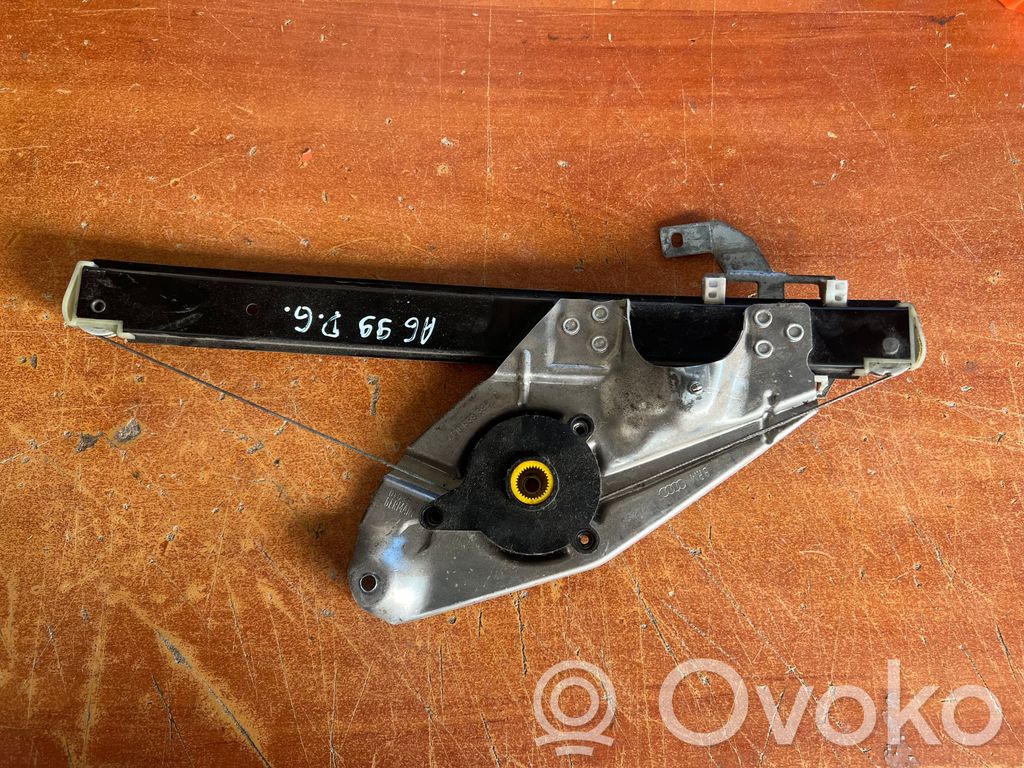 Audi A6 S6 C5 4B Mechanizm podnoszenia szyby tylnej bez silnika 