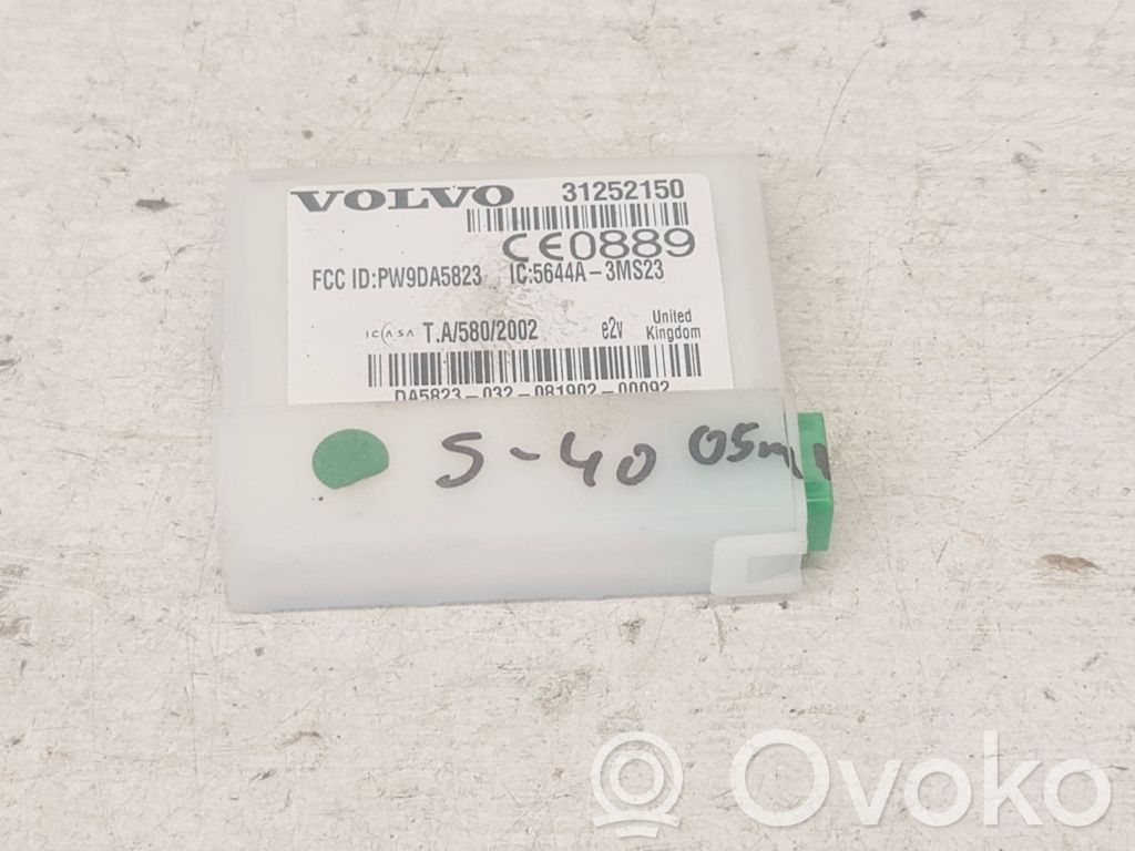Volvo S40 Other control units/modules 