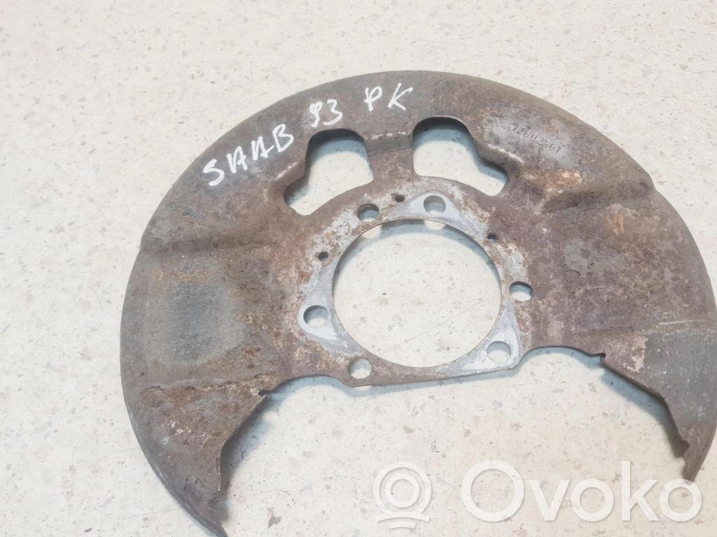 Saab 9-3 Ver2 Osłona przedniej tarczy hamulcowej 