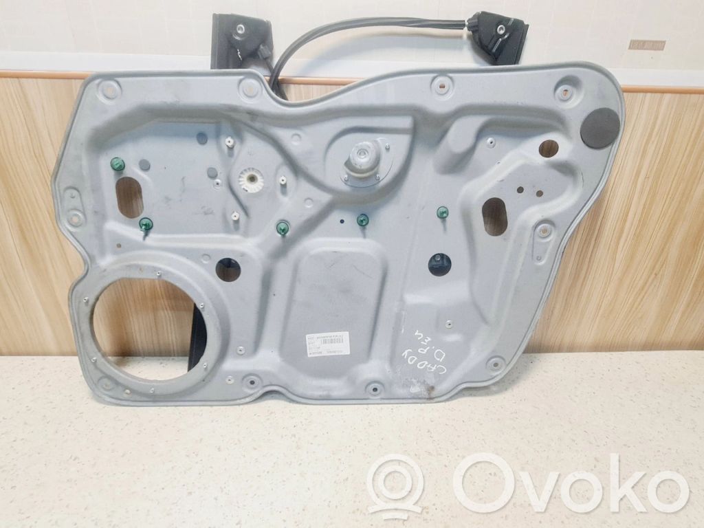 Volkswagen Caddy Mecanismo para subir la puerta delantera sin motor 