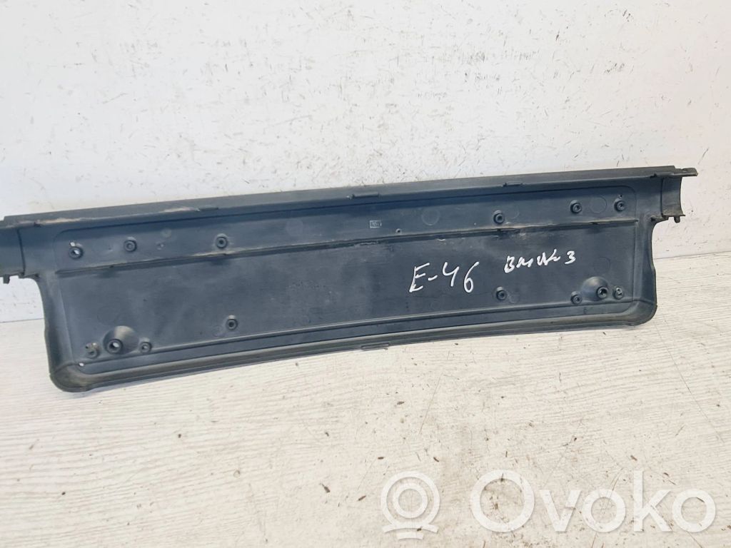BMW 3 E46 Front bumper splitter molding 