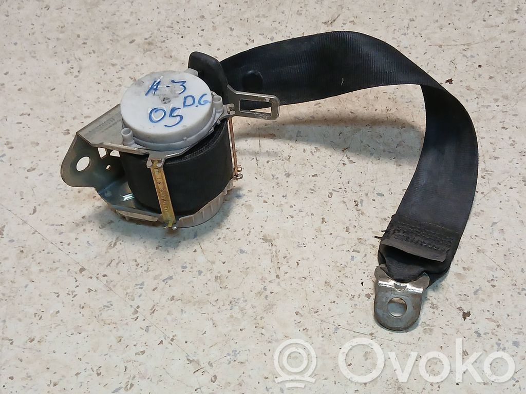 Audi A3 S3 8P Cinturón trasero 