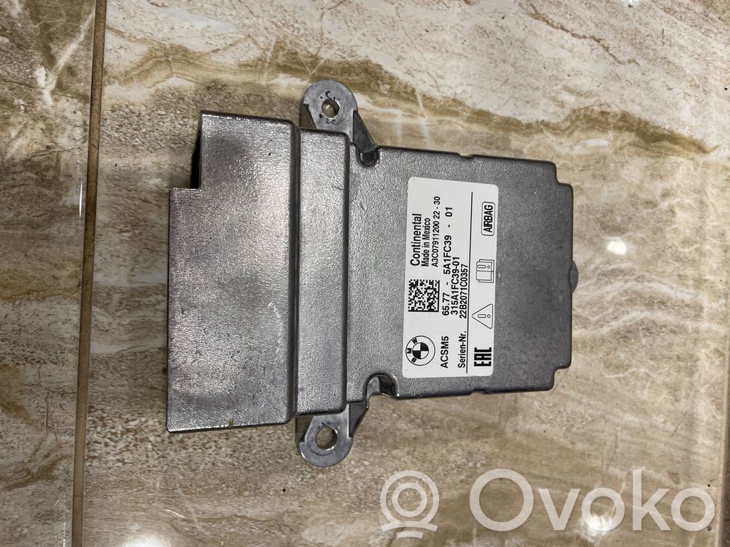 BMW X3M F97 Airbag control unit/module 