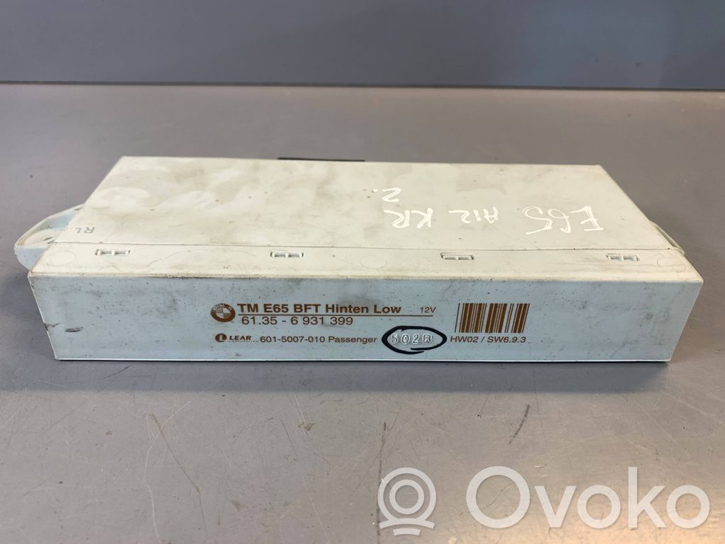 BMW 5 F10 F11 Unité de commande module de porte 