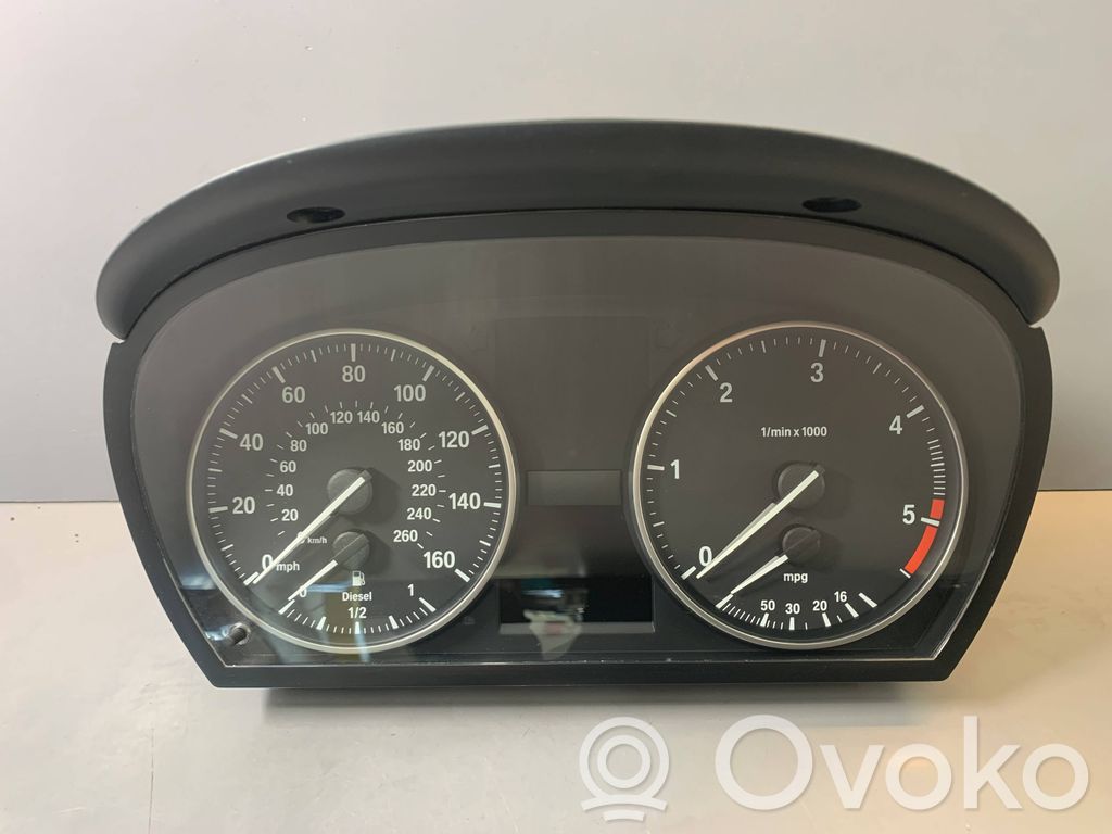 BMW 3 E90 E91 Speedometer (instrument cluster) 