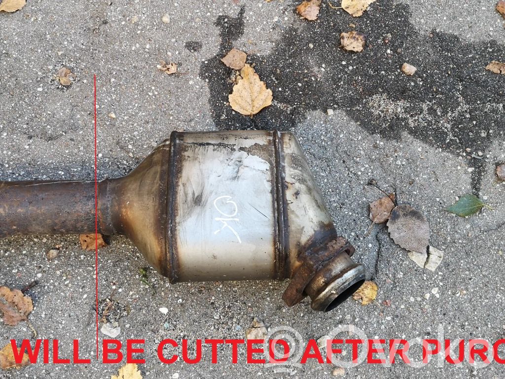BMW 3 E46 Katalizatorius/ FAP/DPF kietųjų dalelių filtras 
