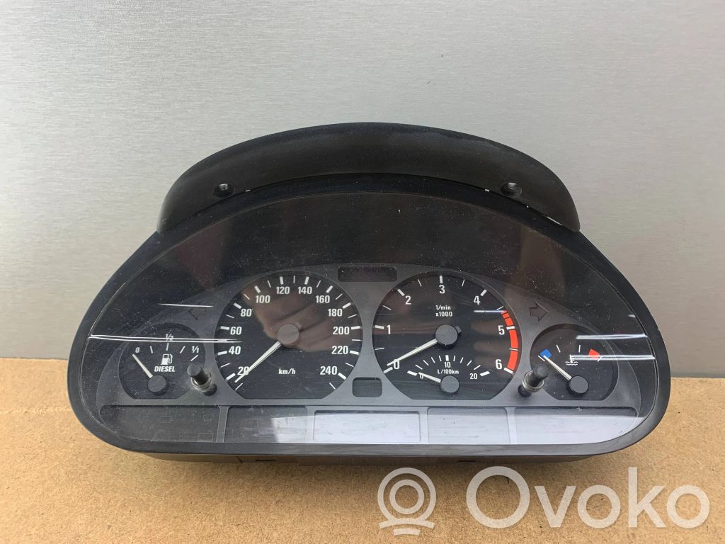 BMW 3 E46 Spidometras (prietaisų skydelis) 
