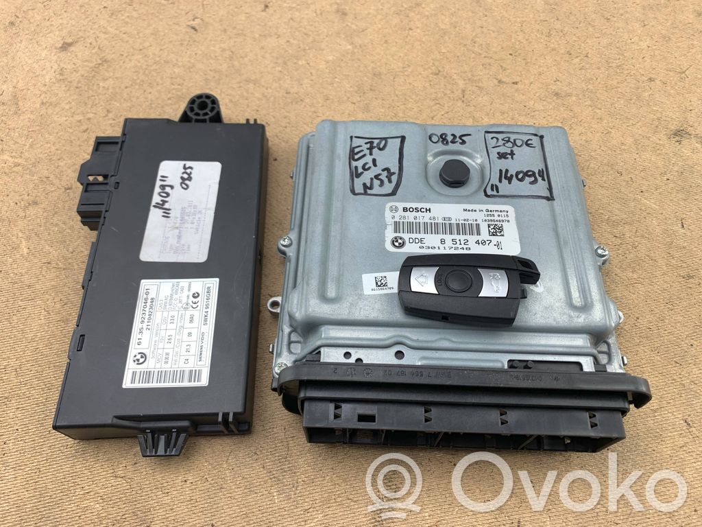 BMW X5 E70 Engine control unit/module 