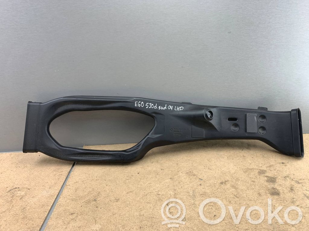 BMW 5 E60 E61 Intercooler air guide/duct channel 