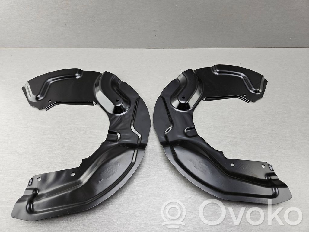 BMW 5 E60 E61 Priekinė stabdžių disko apsauga 
