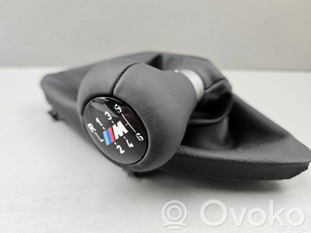 BMW 1 E81 E87 Gear lever shifter trim leather/knob 