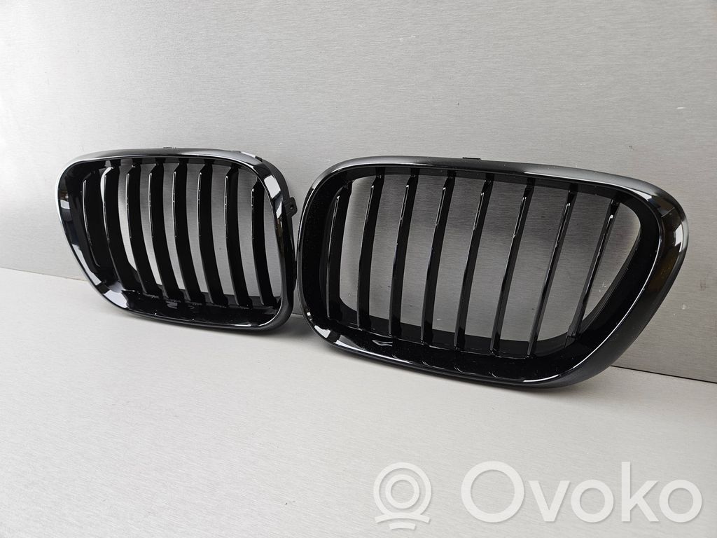 BMW X5 E53 Etupuskurin ylempi jäähdytinsäleikkö 