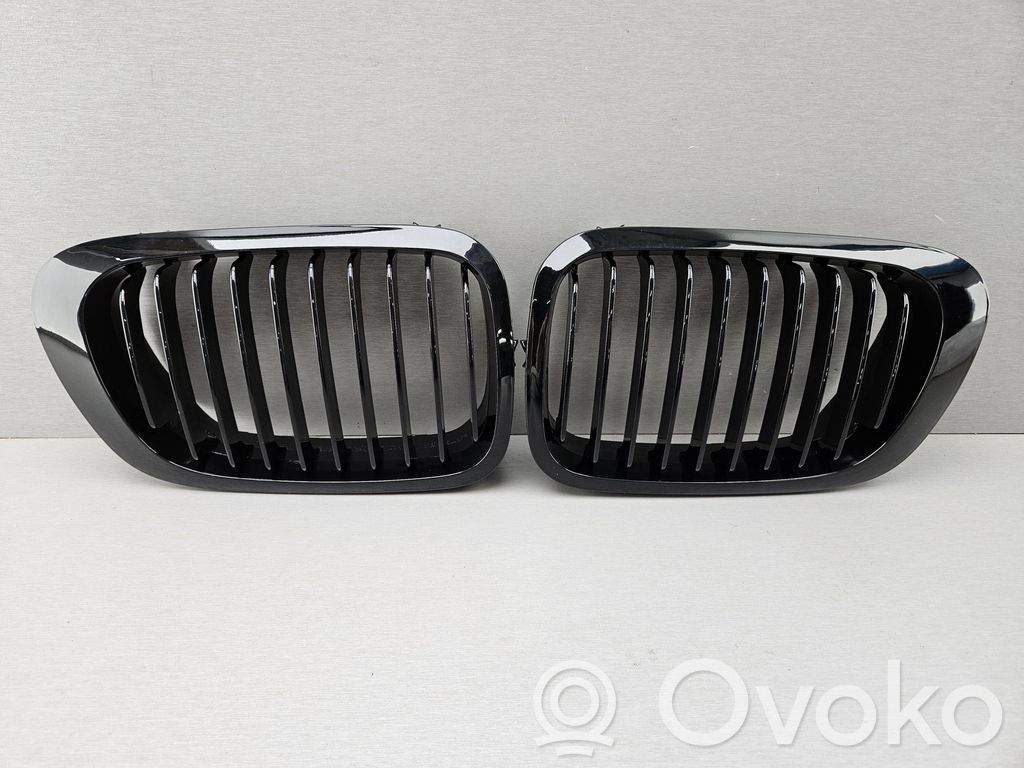 BMW 3 E46 Griglia superiore del radiatore paraurti anteriore 