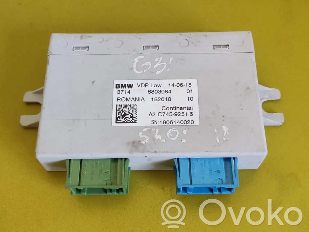 BMW 5 G30 G31 G38 Air suspension control unit module (rear) 