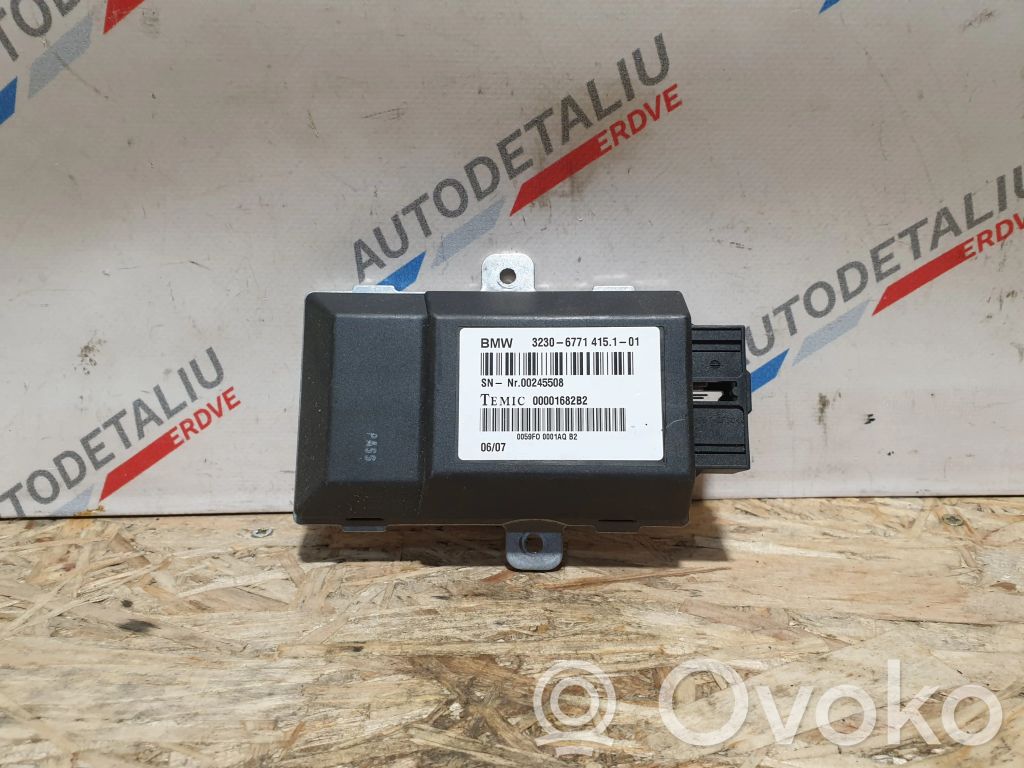 BMW 7 E65 E66 Módulo de control de la cremallera de dirección 