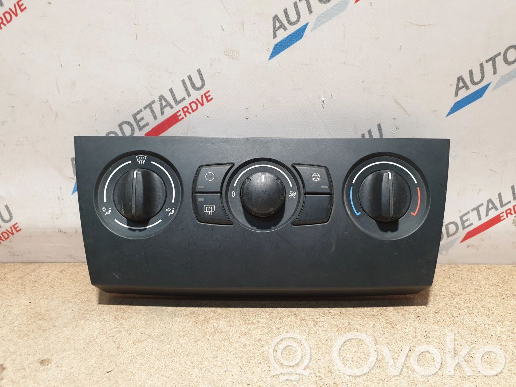 BMW 3 E90 E91 Climate control unit 