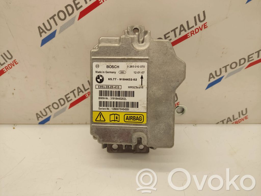 Centralina/modulo airbag   9184432,0285010070,65779184432