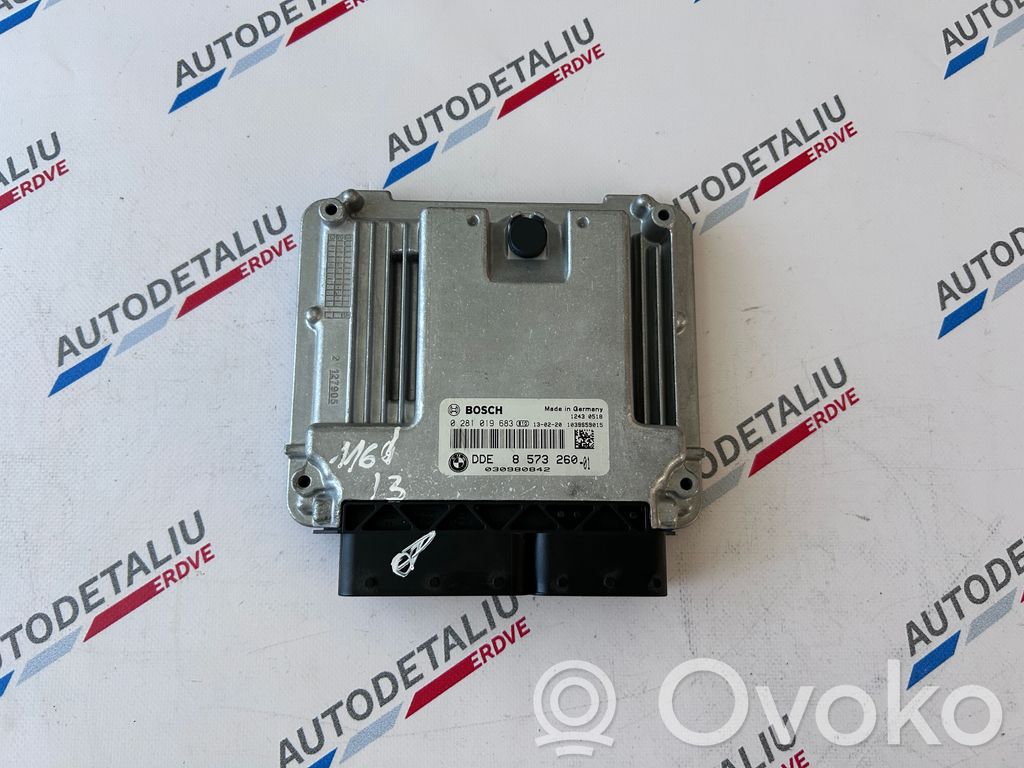 BMW 1 F20 F21 Variklio valdymo blokas 
