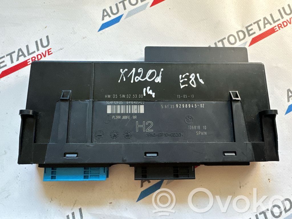 Central body control module   9298945,61359298945
