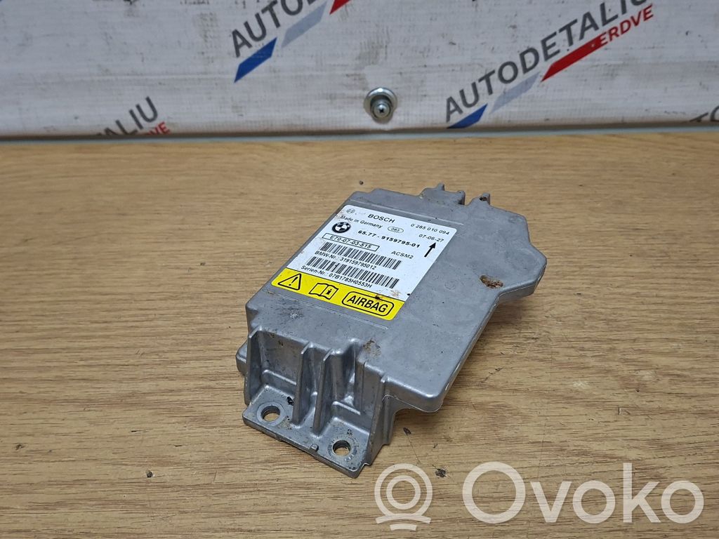 Airbag control unit/module   9159795,0285010094,65779159795