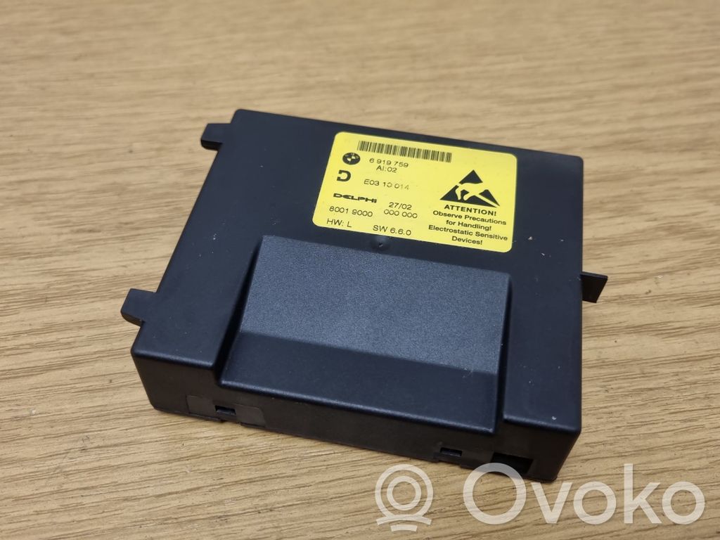 Other control units/modules   6919759