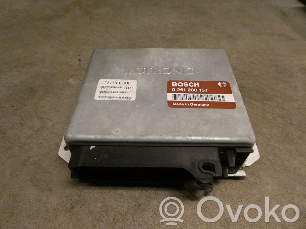 BMW 3 E30 Injection control unit/module 