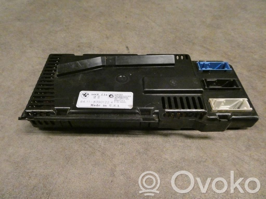 BMW 5 E34 Air conditioning/heating control unit 