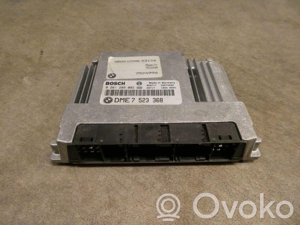BMW 7 E65 E66 Injection control unit/module 