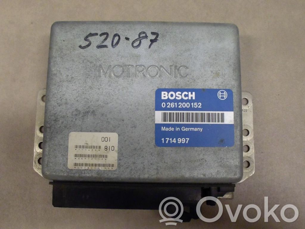 BMW 5 E28 Injection control unit/module 