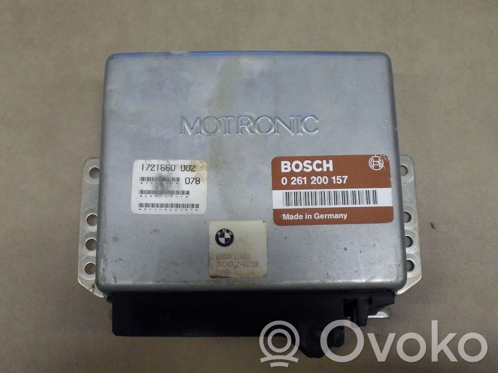 BMW 3 E30 Injection control unit/module 