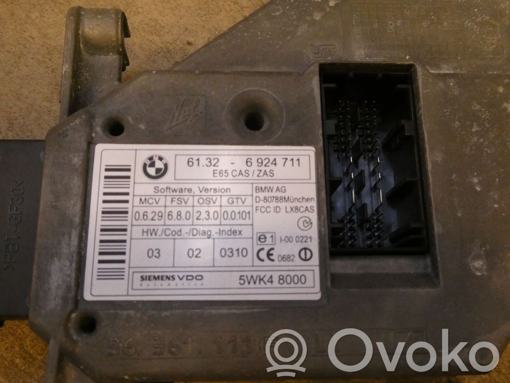 BMW 7 E65 E66 Steering wheel lock 