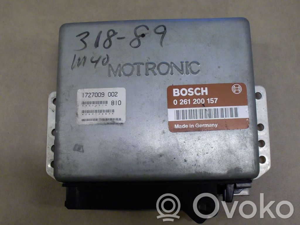 BMW 3 E30 Injection control unit/module 