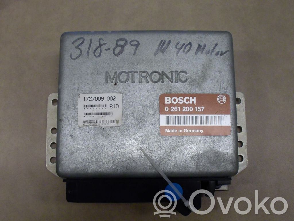 BMW 3 E30 Injection control unit/module 