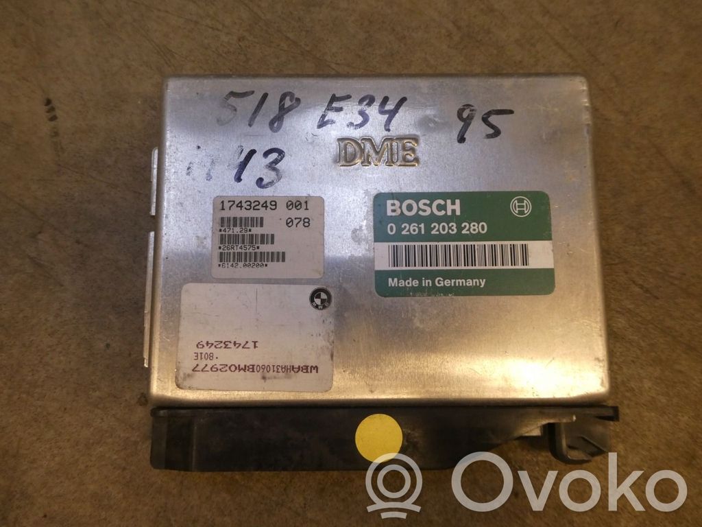 BMW 5 E34 Injection control unit/module 
