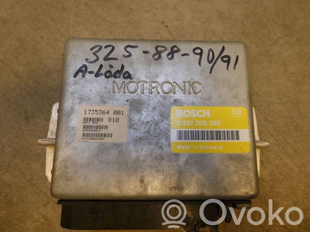 BMW 3 E30 Centralina/modulo motore iniezione 